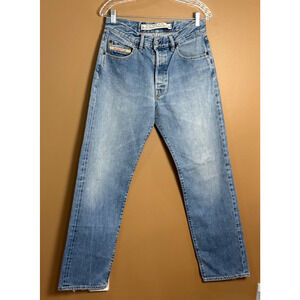 Diesel Jeans Mens Keetar Style Straight Mens Size 32 x 31 Made In Italy Fading